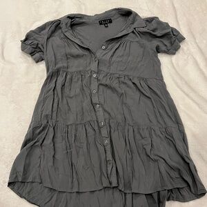 TRIXXI Green mini short sleeve dress size 8